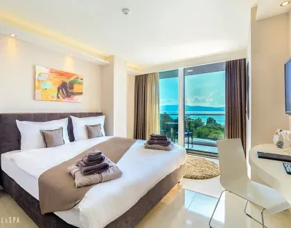 Double Room with Balcony and Lake View